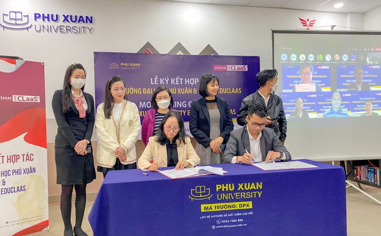  Trường Đại học Phú Xuân ký kết hợp tác với Học viện Lithan (Singapore) đào tạo bậc cử nhân và thạc sĩ quốc tế