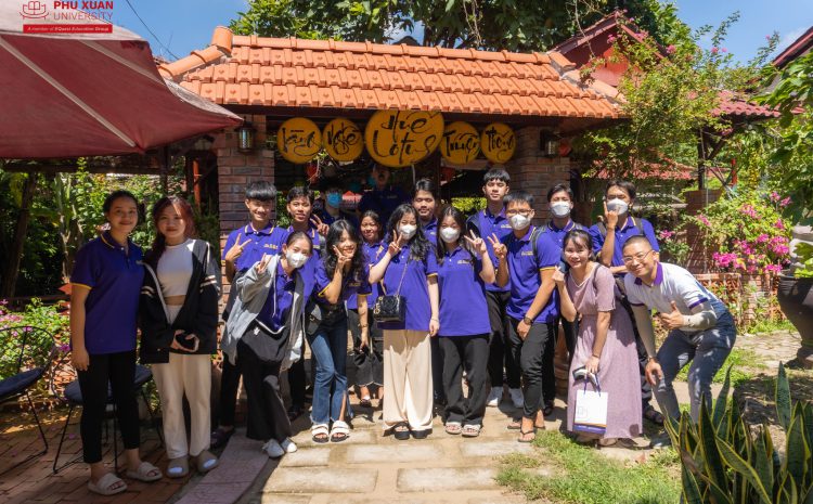  Trải nghiệm khó quên tại Hue Lotus của sinh viên ngành QTDV Du lịch và Lữ hành PXU