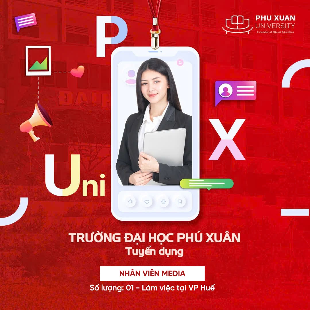 Tuyển dụng: nhân viên media tại PXUni