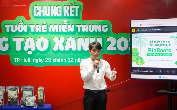  Chung kết cuộc thi “Tuổi trẻ miền Trung sáng tạo xanh”