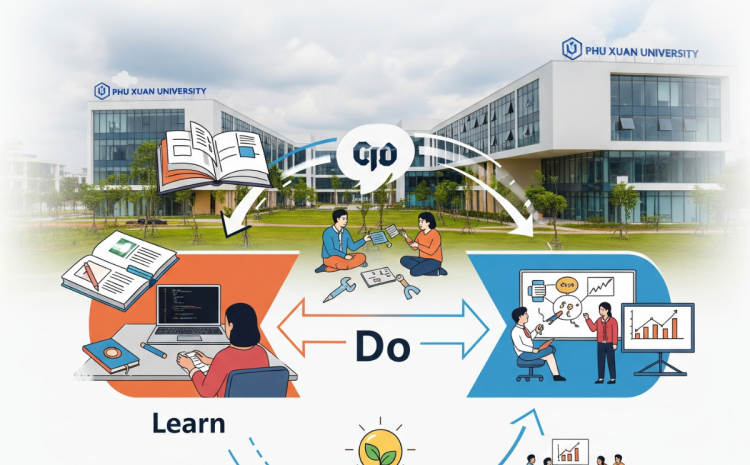  Trường Đại học Phú Xuân và mô hình “Học – Làm – Khởi nghiệp” dành cho sinh viên thế hệ mới