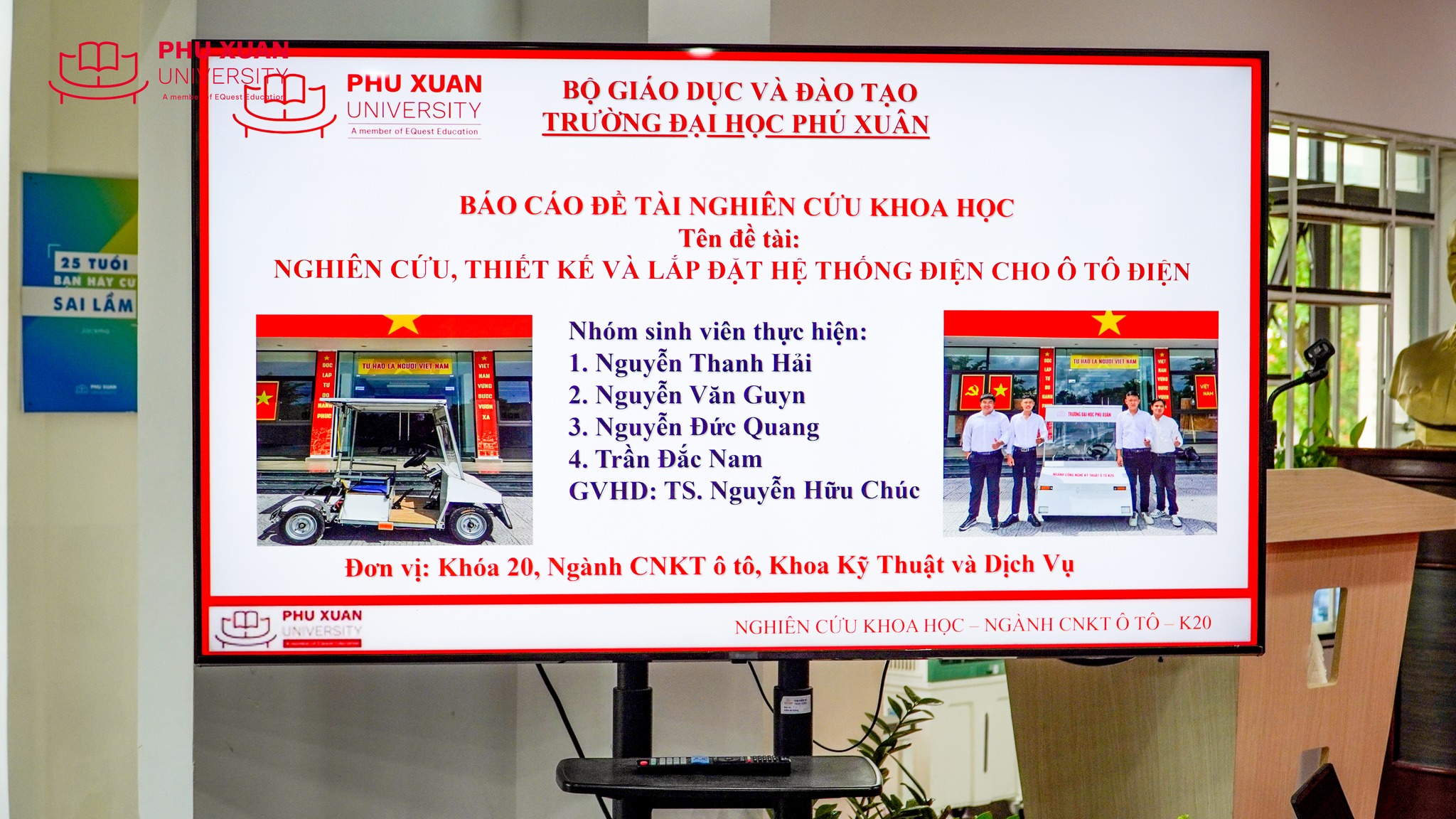 Trường Đại học Phú Xuân học đại học với phương pháp đào tạo thực chiến