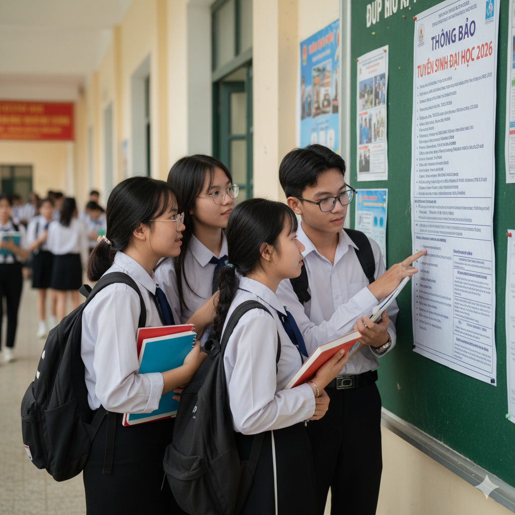 Bộ Giáo dục & Đào tạo công bố kế hoạch tuyển sinh Đại học, Cao đẳng năm 2026