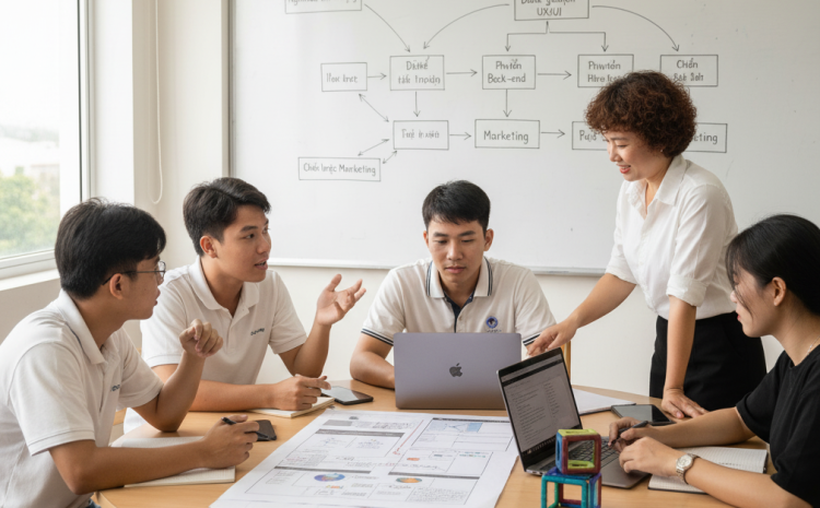  Học đại học bằng trải nghiệm: Cách Phú Xuân biến mỗi giờ học thành một dự án thực tế