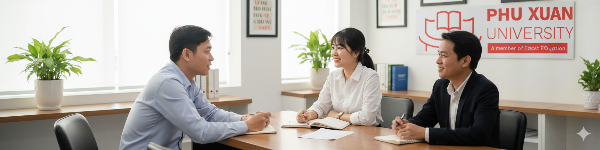 sinh viên Phú Xuân luôn tự tin khi đi thực tập và phỏng vấn