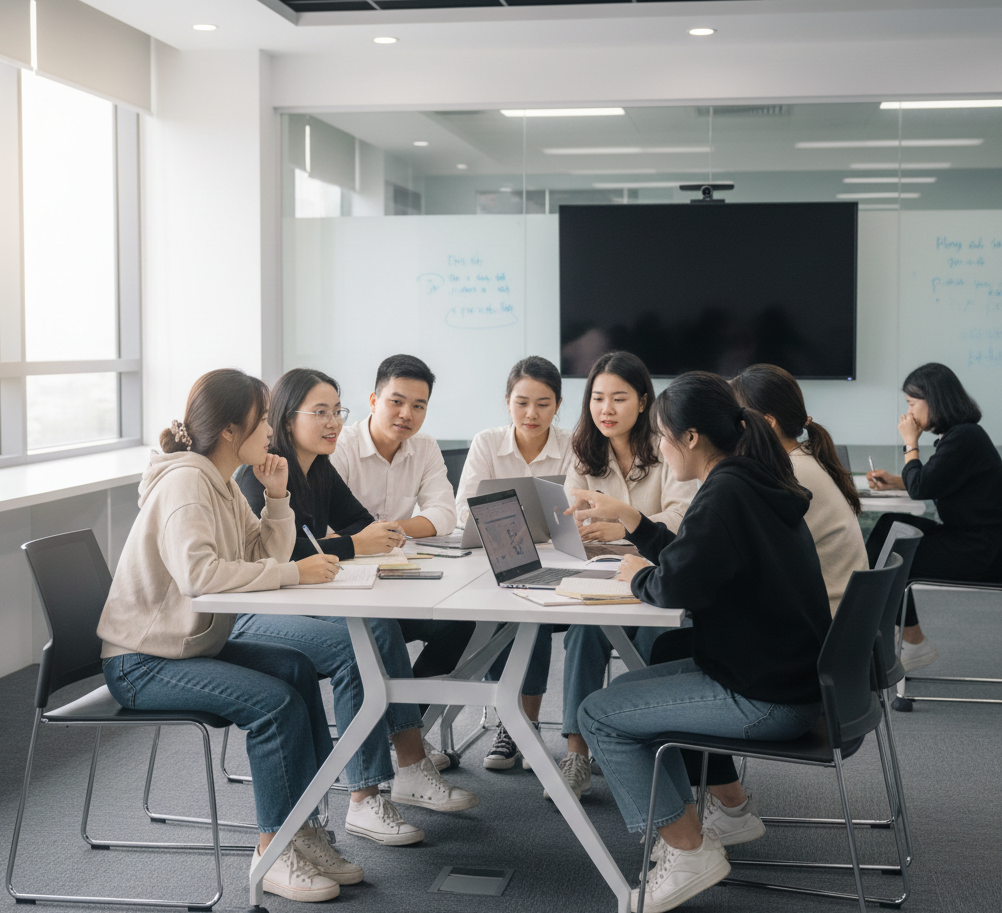 Môi trường đại học thực chiến ảnh hưởng trực tiếp đến cách sinh viên định vị giá trị bản thân